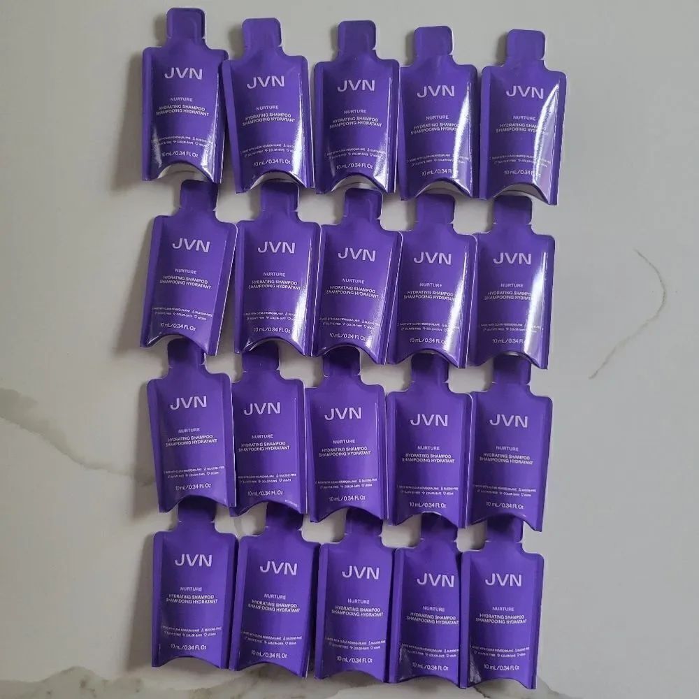 JVN Nurture Hydrating Shampoo 20x10ml 200ml NEW